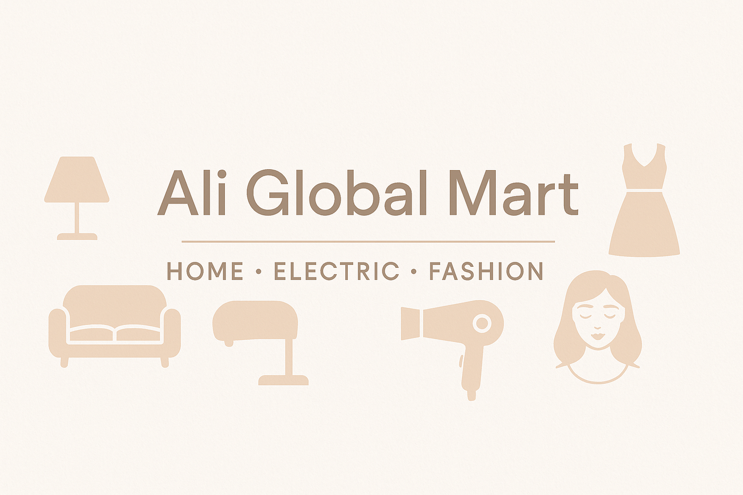Ali Global Mart offers beauty, home, fashion, and electronic essentials. Discover quality, style, and smart living — all in one place.