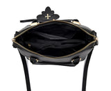 Yogodlns Luxury Embroidery Handbag – PU Leather Crossbody for Women | حقيبة فاخرة مطرزة Yogodlns – حقيبة كروس بود من جلد PU للنساء