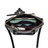 Yogodlns Luxury Embroidery Handbag – PU Leather Crossbody for Women | حقيبة فاخرة مطرزة Yogodlns – حقيبة كروس بود من جلد PU للنساء