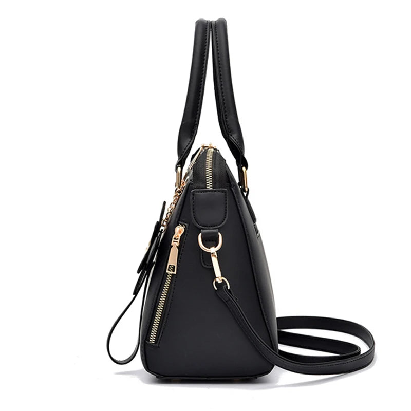 Yogodlns Luxury Embroidery Handbag – PU Leather Crossbody for Women | حقيبة فاخرة مطرزة Yogodlns – حقيبة كروس بود من جلد PU للنساء