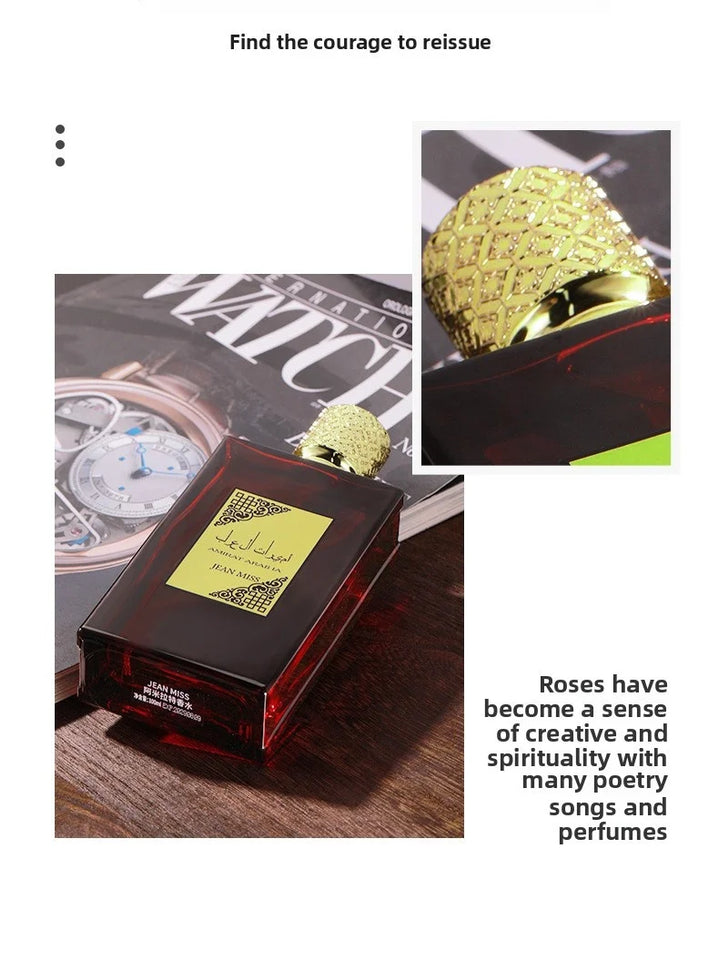 100ml Dubai Women Perfume Long-lasting Arabian Princess Ladies Perfumes Natural Pure Sexy Charming Fragrance Fruity Floral Scent