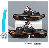 2025 Men’s Massage Slippers – Indoor/Outdoor Comfortable Slides | شباشب تدليك رجالي 2025 – مريحة للاستخدام الداخلي والخارجي