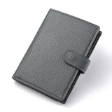 Stylish Travel Passport Bag & Wallet Compact Organizer for Travel Documents, Cards & Cash