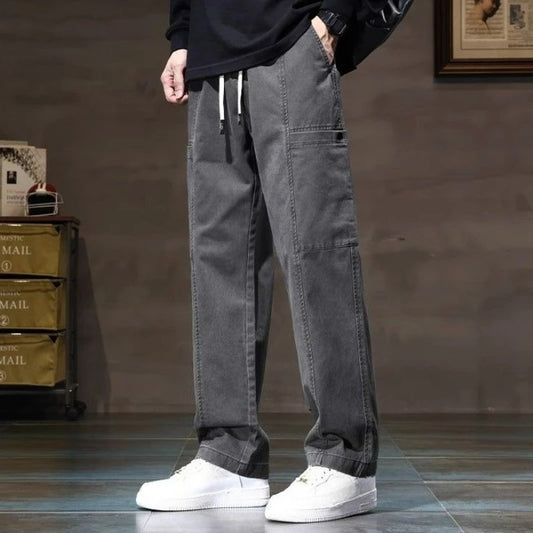 Hiking Cargo Pants for Men Work Wear Joggers Trousers Man Luxury High Quality Harajuku Emo Street Loose Regular Fit Cheap Nylon