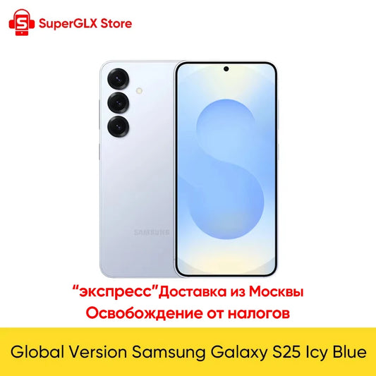 2025 New Samsung Galaxy S25 AI Smartphone Snapdragon 8 Elite 6.2"Dynamic 120Hz AMOLED 2X Screen 4000mAh Battery IP68 Samsung S25