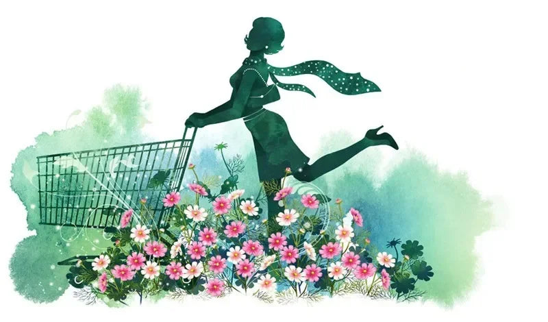 Heart Print Women’s T-Shirt – Short Sleeve, Crew Neck | تي شيرت نسائي بطبعة قلب – كم قصير، ياقة مستديرة