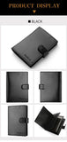 Stylish Travel Passport Bag & Wallet Compact Organizer for Travel Documents, Cards & Cash