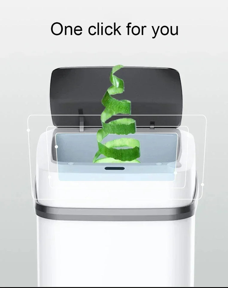 13L Smart Sensor Trash Can Automatic Touchless Waste Bin for Home or Office