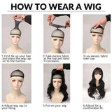 26 Inch Long Straight Synthetic Wig for Women – Fashion, Daily & Party | شعر مستعار صناعي طويل مستقيم 26 بوصة للنساء – أزياء، يومي وحفلات