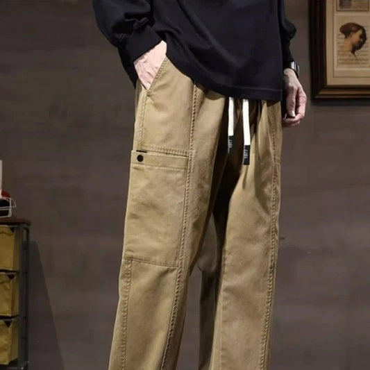 Hiking Cargo Pants for Men Work Wear Joggers Trousers Man Luxury High Quality Harajuku Emo Street Loose Regular Fit Cheap Nylon