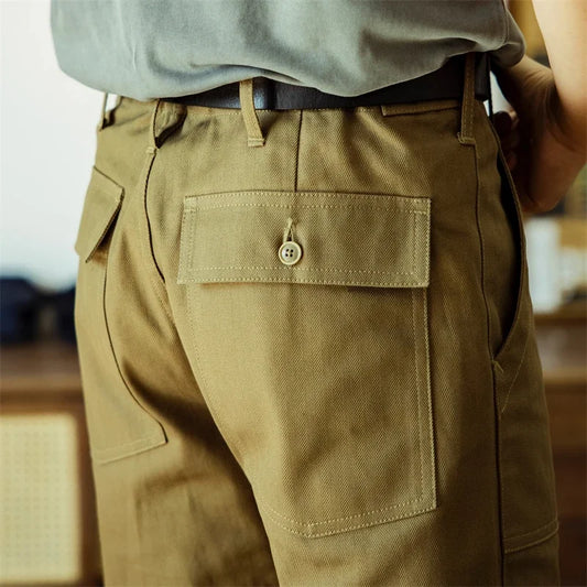 Red Tornado OG-107 Fatigue Pants Men Herringbone Twill Casual Trousers Army Green