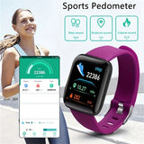 Smartwatch for Men & Women Fitness Tracker with Heart Rate, Steps & Notifications
