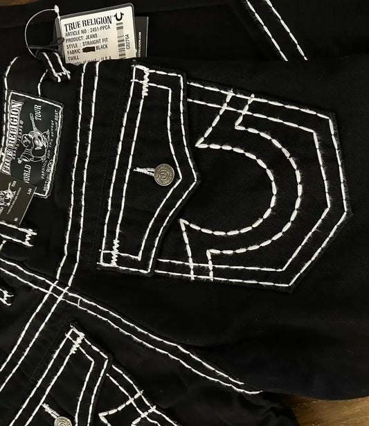 Vintage Hip Hop Street Leisure Denim Pants Buddha Y2k Gothic Fashion Embroidered Straight Leg Wide Leg Jeans Men Clothing