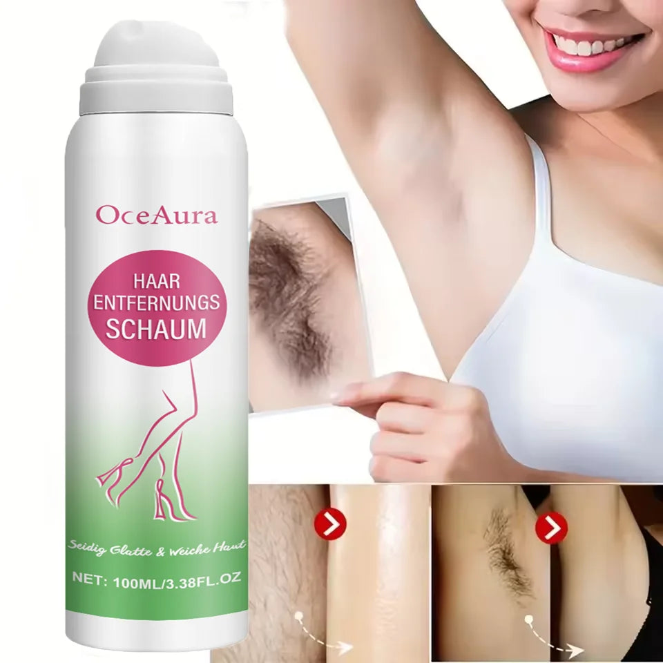 Painless Hair Removal Spray – Body & Underarm Hair Inhibitor | بخاخ إزالة الشعر بدون ألم – تثبيط نمو الشعر للجسم وتحت الإبط