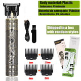 T9 Electric Hair Clipper & Beard Trimmer 0mm Precision Shaver for Men’s Hair, Beard & Body Grooming