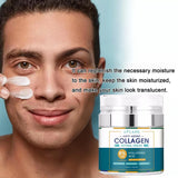 8% HA Collagen Face Cream for Men – Anti-Aging & Wrinkle Remover | كريم الوجه بالكولاجين 8% للرجال – مضاد للشيخوخة وإزالة التجاعيد