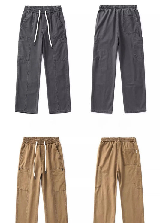 Hiking Cargo Pants for Men Work Wear Joggers Trousers Man Luxury High Quality Harajuku Emo Street Loose Regular Fit Cheap Nylon