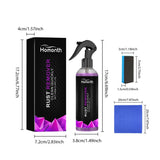 100ml Rust Remover Spray Powerful Formula for Car, Metal & Tool Surface Cleaning