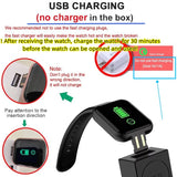 Smartwatch for Men & Women Fitness Tracker with Heart Rate, Steps & Notifications