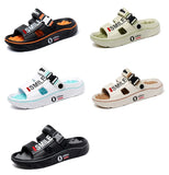 2025 Men’s Massage Slippers – Indoor/Outdoor Comfortable Slides | شباشب تدليك رجالي 2025 – مريحة للاستخدام الداخلي والخارجي