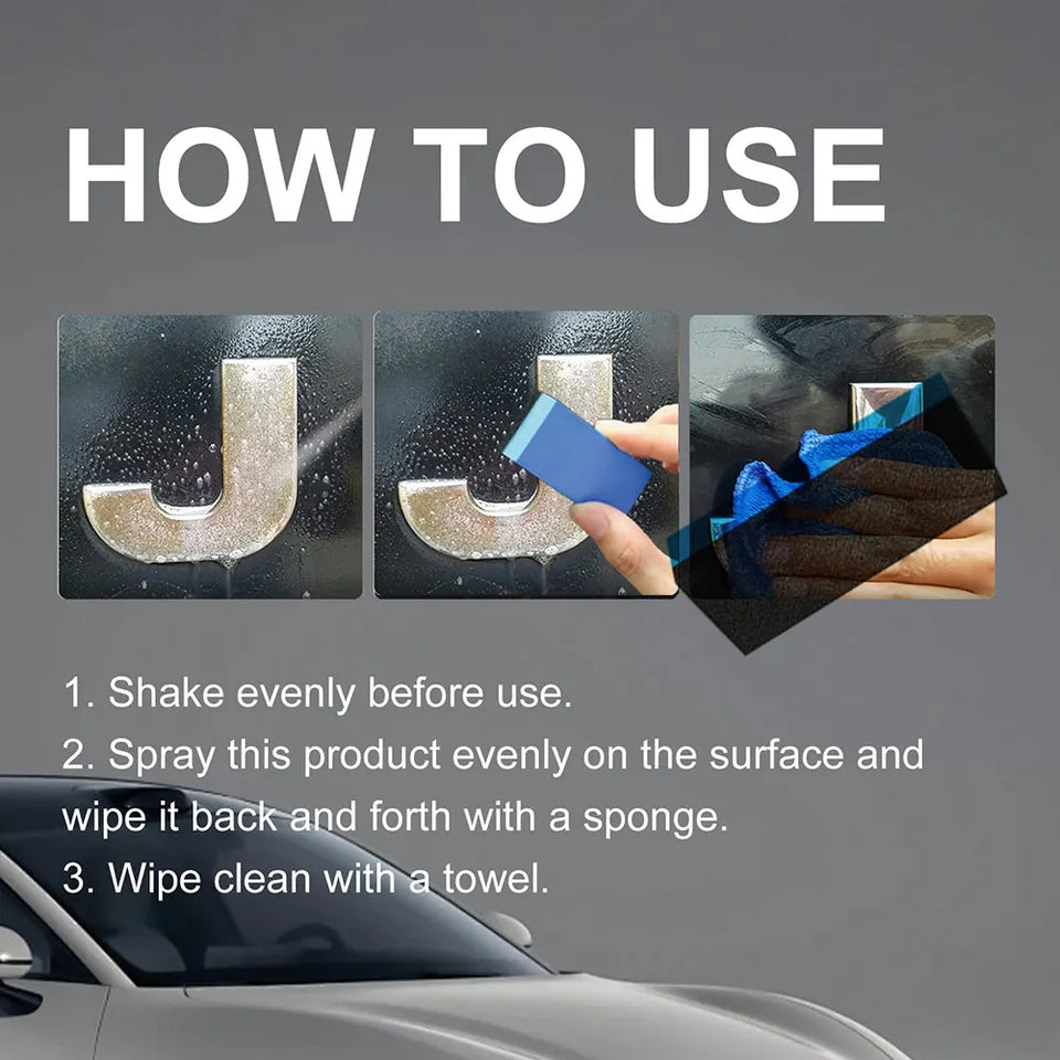 100ml Rust Remover Spray Powerful Formula for Car, Metal & Tool Surface Cleaning