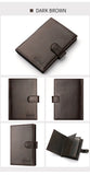 Stylish Travel Passport Bag & Wallet Compact Organizer for Travel Documents, Cards & Cash