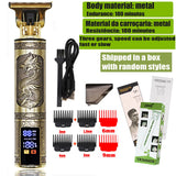 T9 Electric Hair Clipper & Beard Trimmer 0mm Precision Shaver for Men’s Hair, Beard & Body Grooming