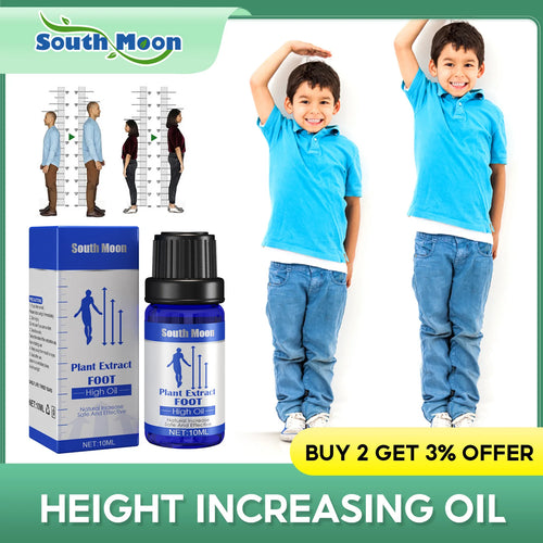 Height Increasing Oil 10ml – Body Growth, Bone Essence, Foot Care | زيت زيادة الطول 10مل – نمو الجسم، مصل العظام، العناية بالقدم
