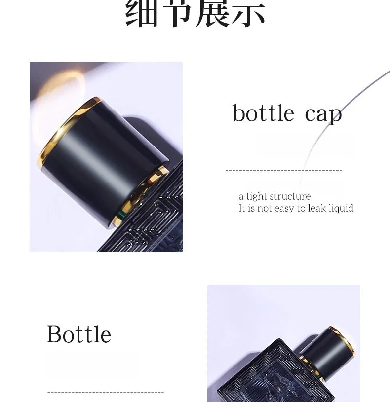 Brand Perfume Cologne Men Perfume 3pcs Spray Flirting Pheromone Lasting Irresistible Temptation Light Fragrance Gentleman Parfum