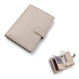 Stylish Travel Passport Bag & Wallet Compact Organizer for Travel Documents, Cards & Cash