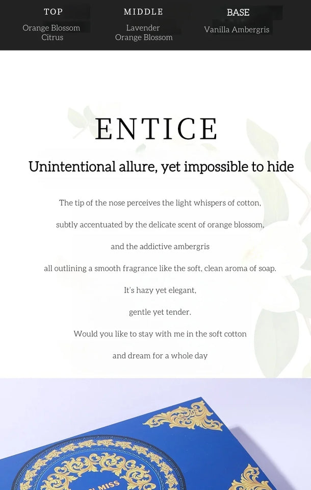 Brand Perfume Cologne Men Perfume 3pcs Spray Flirting Pheromone Lasting Irresistible Temptation Light Fragrance Gentleman Parfum