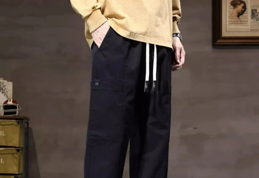 Hiking Cargo Pants for Men Work Wear Joggers Trousers Man Luxury High Quality Harajuku Emo Street Loose Regular Fit Cheap Nylon