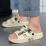 2025 Men’s Massage Slippers – Indoor/Outdoor Comfortable Slides | شباشب تدليك رجالي 2025 – مريحة للاستخدام الداخلي والخارجي