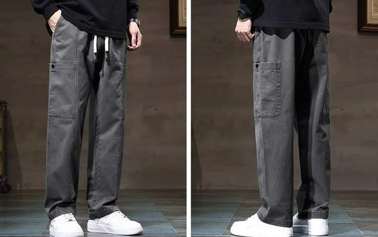 Hiking Cargo Pants for Men Work Wear Joggers Trousers Man Luxury High Quality Harajuku Emo Street Loose Regular Fit Cheap Nylon
