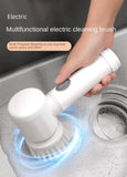 Multi-functional Electric Cleaning Brush – Kitchen & Bathroom, Wireless Power Scrubber | فرشاة كهربائية متعددة الاستخدام – المطبخ والحمام، جهاز تنظيف لاسلكي