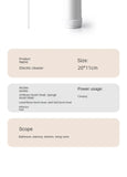 Multi-functional Electric Cleaning Brush – Kitchen & Bathroom, Wireless Power Scrubber | فرشاة كهربائية متعددة الاستخدام – المطبخ والحمام، جهاز تنظيف لاسلكي