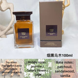 100ml Original Brand Perfume Women's Men's Perfumes Wood Rose Cherry Floral Scent Long Lasting Eau de Parfum Cologne Fragrance