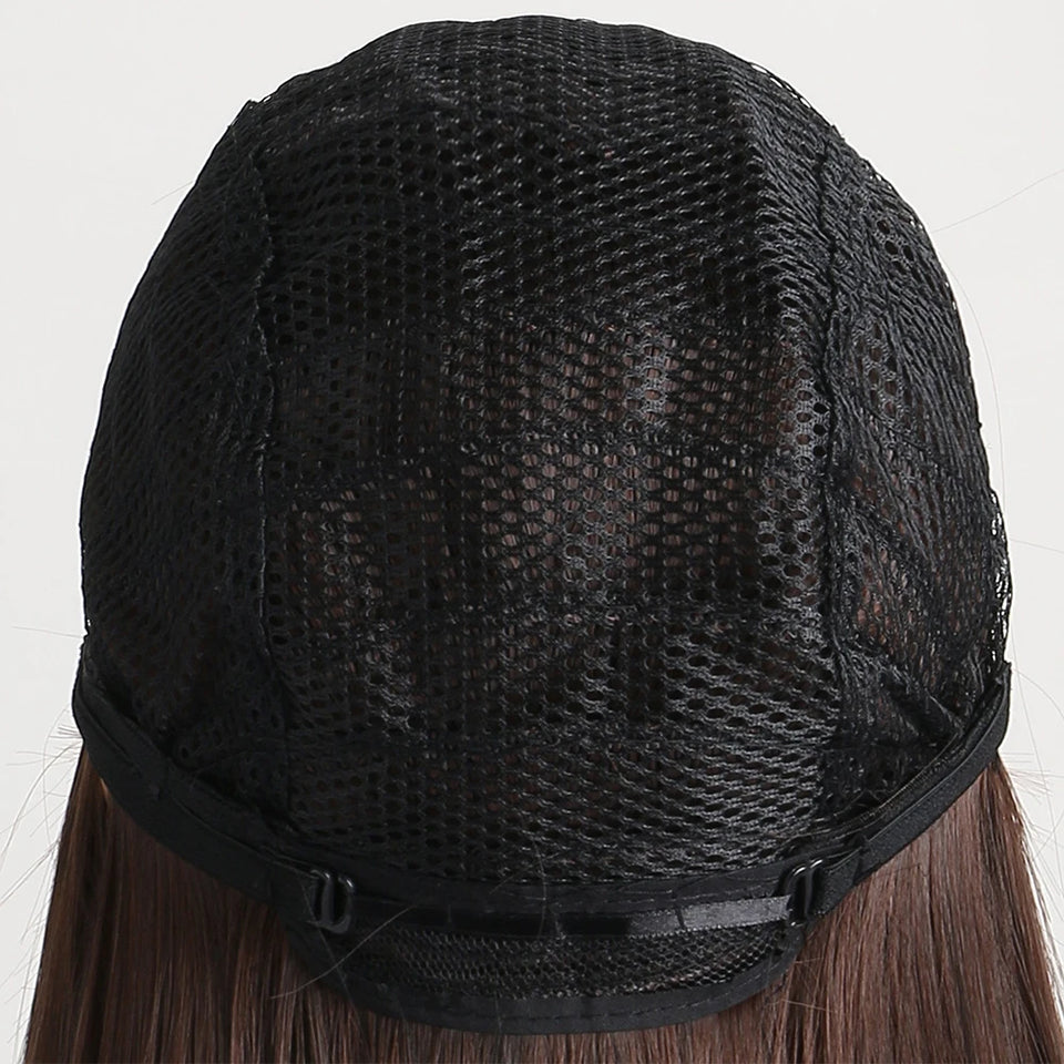 26 Inch Long Straight Synthetic Wig for Women – Fashion, Daily & Party | شعر مستعار صناعي طويل مستقيم 26 بوصة للنساء – أزياء، يومي وحفلات