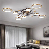 Nordic Modern LED Pendant Light Fixture Elegant Ceiling Lamp for Living Room, Dining Room & Bedroom