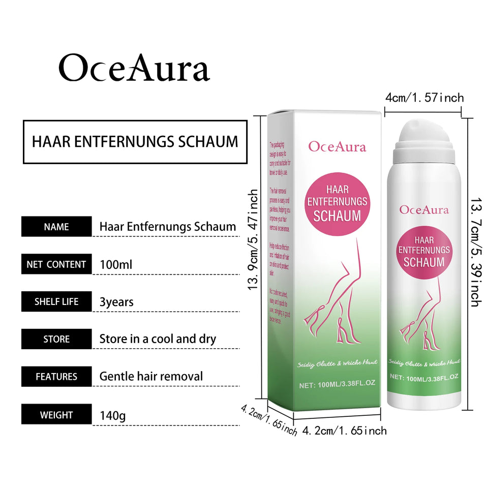 Painless Hair Removal Spray – Body & Underarm Hair Inhibitor | بخاخ إزالة الشعر بدون ألم – تثبيط نمو الشعر للجسم وتحت الإبط