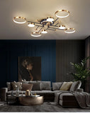 Nordic Modern LED Pendant Light Fixture Elegant Ceiling Lamp for Living Room, Dining Room & Bedroom
