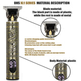 T9 Electric Hair Clipper & Beard Trimmer 0mm Precision Shaver for Men’s Hair, Beard & Body Grooming