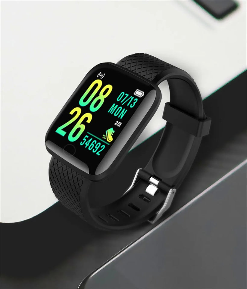 Smartwatch for Men & Women Fitness Tracker with Heart Rate, Steps & Notifications