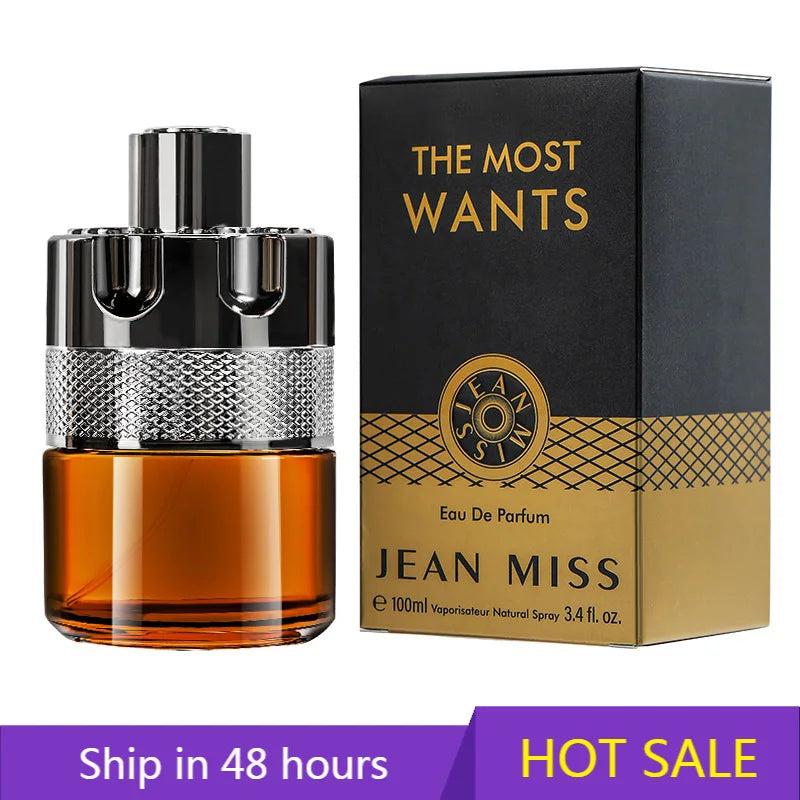 Charming Men Pheromon Cologne Perfume 100ml Lasting Floral Scent Perfume Body Spray Sexy Temptation Floral Fruity Fragrance